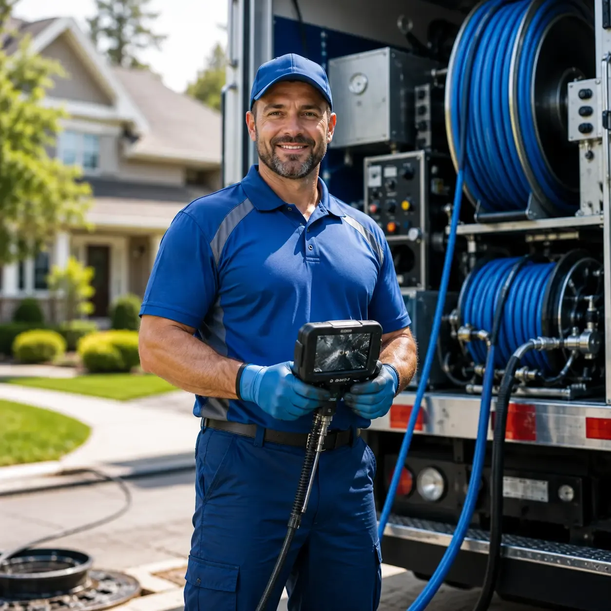 Local outdoor drain cleaning specialists in Fletcher, OH